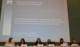 Armenia moderates during international workshop on UN and human rights